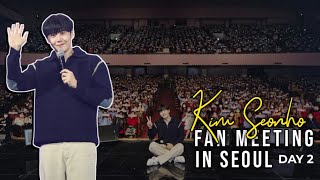 Fan Meeting Kim Seonho Day 2 In Seoul - Games - Surprise From Fans - Singing etc.