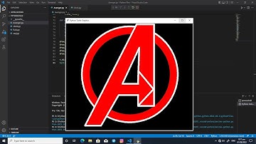 Amazing Avenger Logo using Python Turtle Graphic🔥 |Python Turtle Graphic