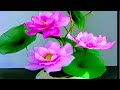 How to make lotus//nylon stocking flower