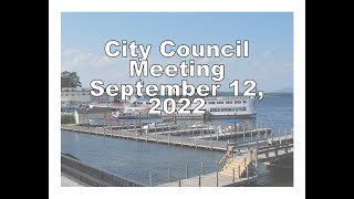 Laconia City Council September 12 , 2022