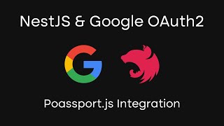 NestJS & Google OAuth2 with Passport