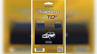 Review Idatalink Maestro Hrnhrrto2 Plug And Play Radio Replacement Harness For Compatible T
