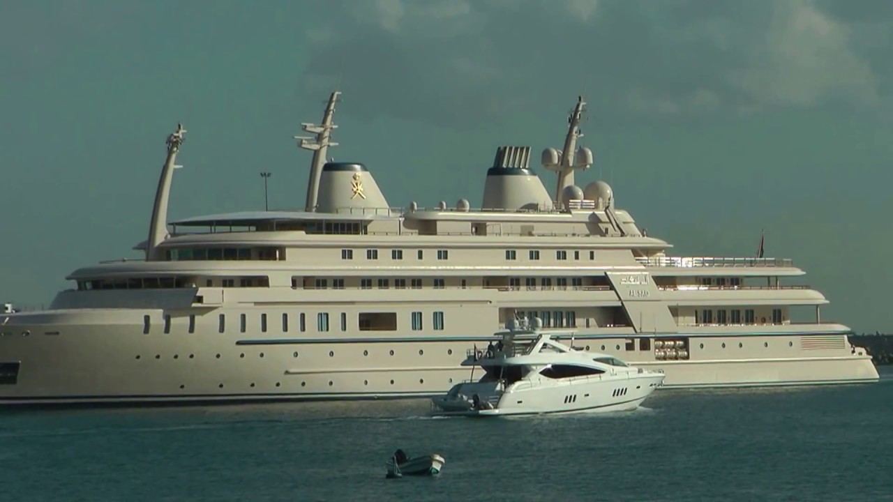 Mega Yacht Al Said 155 M In Muscat Oman