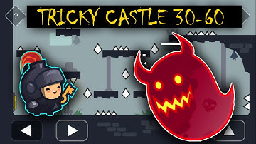 Tricky Castle level 30-60 || Android || Puzzle Game Free || Game-play Walkthrough
