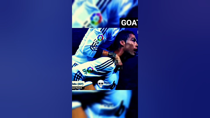 TWO GOATS IN SAME FRAME, BUT RONALDO........🥶🐐.