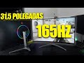 MONITOR GAMER GIGANTE COM 165HZ, VALE A PENA 👀?  AOC AG323FCXE