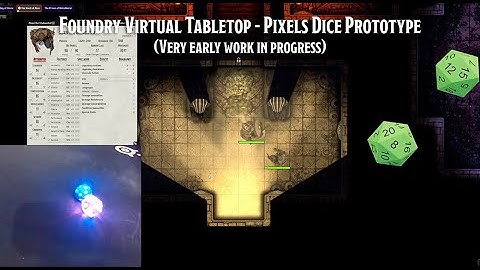 Foundry Virtual Tabletop - Pixels Dice Integration WIP