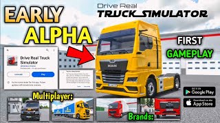 🚚Releasing 1st Version of Drive Real Truck Simulator for Alpha Players🏕 | Truck Gameplay screenshot 3