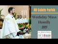 Fr. Meyer gives FINAL Homily to his Graduating Altar Boyz - St. John Vianney Daily Mass  8.4.21 -ASP