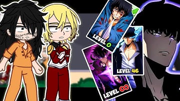 👑 S Rank Hunters & The Sung Family React To Sung Jin Woo | Solo Leveling | Gacha Club