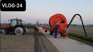 FARMVLOG #24 beregenen en pootaardappelen selecteren