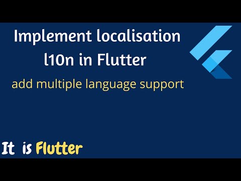 How to make l10n (Localisation) with Flutter | Flutter Localisation | Step by step | Part 1