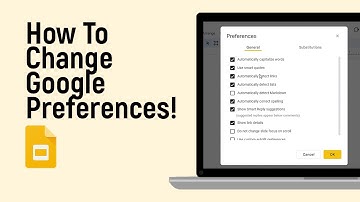 How to Change Google Preferences in Google Slide Presentation [easy]