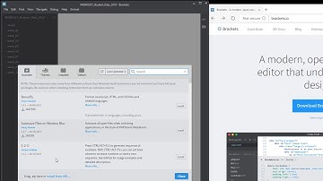 Brackets Extensions - Manual installation