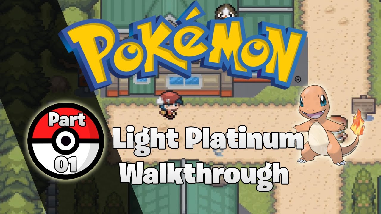 Pokemon Light Platinum Walkthrough I Choose You! - YouTube