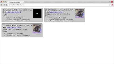 Kubernetes 201: Rolling updates