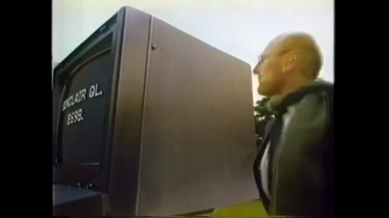 TV Commercial for Sinclair Home Computer, Starring Sir Clive Sinclair