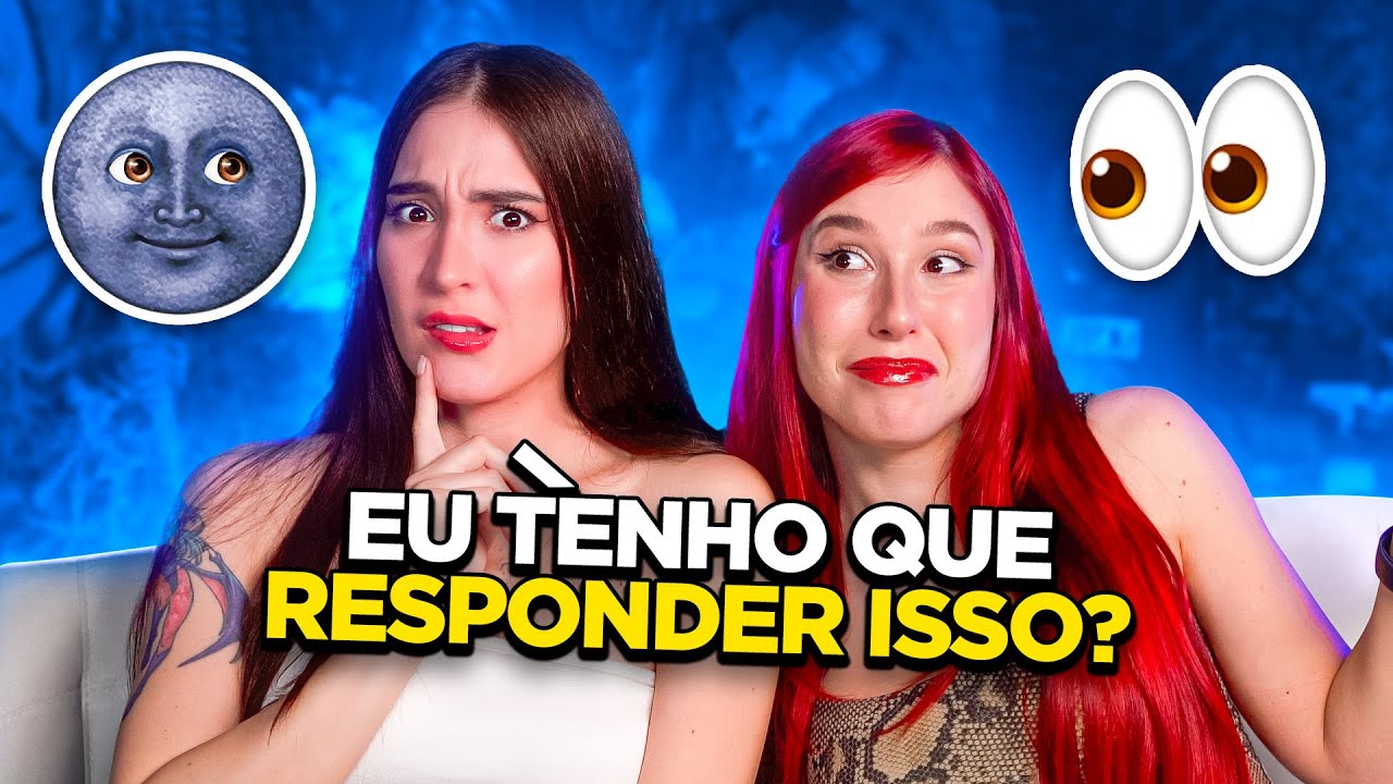 PEGUEI PESADO COM A GABZ 👀 | Irmãs Respondem #1