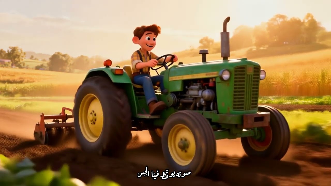أغنية الجرار 🚜 | التعرف على المركبات | أغاني تعليمية للأطفال