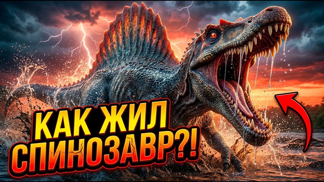 СПИНОЗАВР — ВЛАДЫКА ДРЕВНИХ РЕК