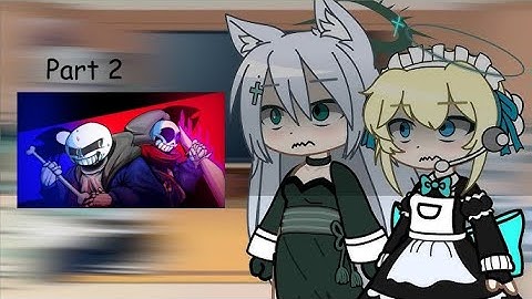 Blue archive react to ULB Vs DLG || by Revolver animations || part 2/? || My Au