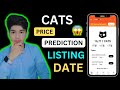 Cats Airdrop Latest Update 😱 || Soon Listing On Multiple Exchanges 🔥 || #ahmadearningcenter