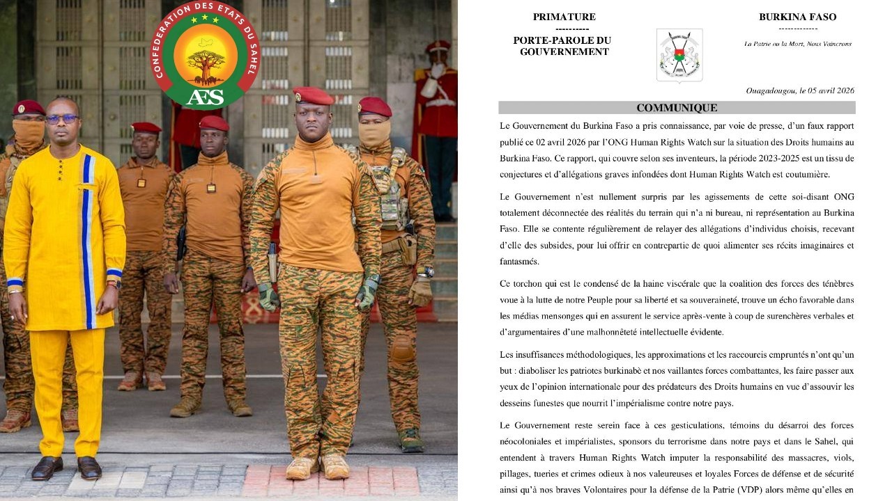 ⁣President Captain Ibrahim Traore FIRES BACK at Western Media & Human Rights Watch