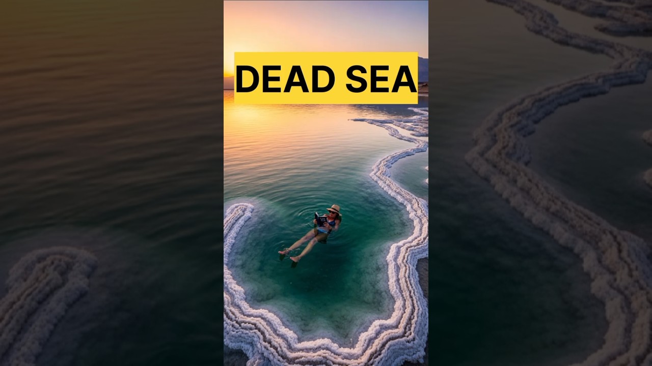 Dead Sea - A Natural Wonderful Lake  | मृत सागर 