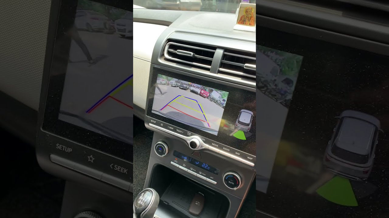 Adaptive rear parking guidelines in Creta Bs6 | Shubham Sengar