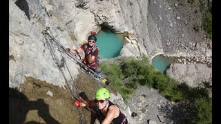 Cascada Sorrosal - Vía ferrata - Broto - Huesca- Spain