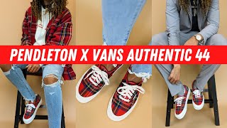 vans pendleton collaboration