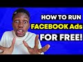 How To Do Facebook Ads For FREE!! (Updated 2021 Strategy!)