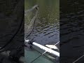 Рыбалка с лодки на озере