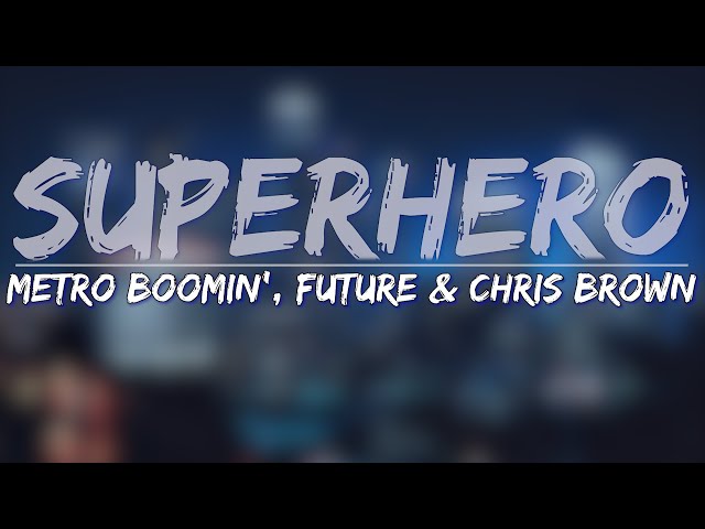 Stream 🔥 SUPERHERO (STEMS HQ + DRUMKIT) - Metro Boomin, Future, Chris  Brown by XOXOSTUDIO