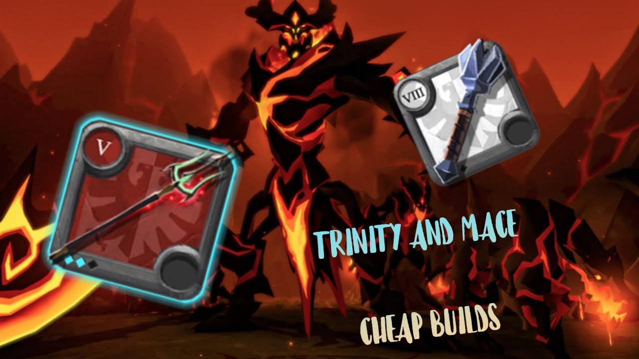 Trinity Spear and Mace Very Strong and Cheap Builds Corrupted