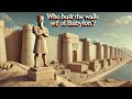 Who Built The Walls Of Babylon Secrets Of The Ancient Mesopotamian Empire