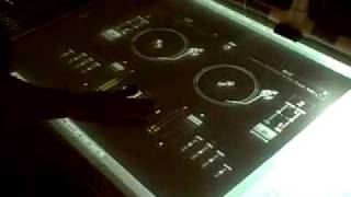 djay Light-Table: Low-cost Interactive Musical Surface