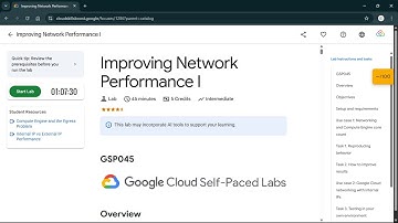 Improving Network Performance I | #qwiklabs | #GSP045 #CLI