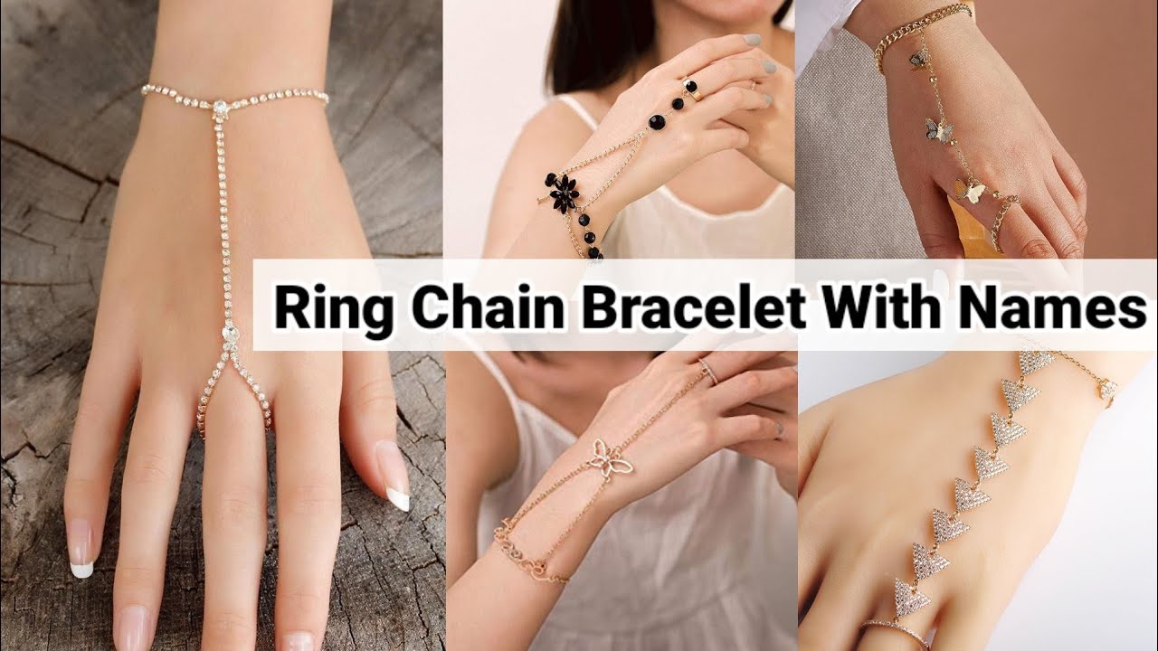 Stylish Gold Slave Chain Bracelet Ring Jewelry – Jon's Imports Inc
