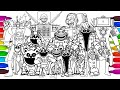 POPPY PLAYTIME COLORING 🎨 | Draw &amp; Color All Monsters &amp; Robots | Satisfying Art  #1089