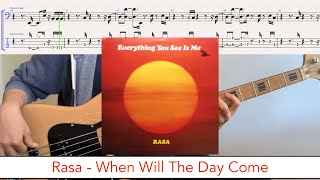 Rasa - When Will The Day Come // bass playalong w/tabs (1978 - Hare Krishna jazz-funk) Net Worth