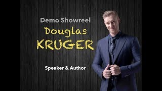 Demo Showreel 2017, international speaker & author Douglas Kruger