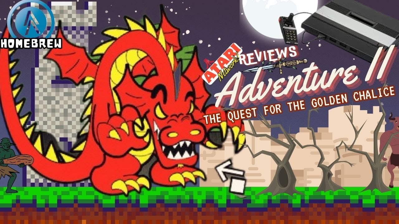 Adventure II Review :: Atari 5200 Homebrew Reviews