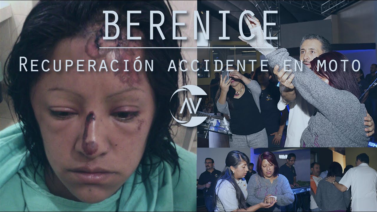 dioscuri Berenice, recuperación de accidente en moto