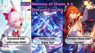 Evanescia E2 x Hysilens E0 x Himeko Nova E2 | Memory of Chaos Stalward mode 4.6 | Honkai: Star Rail screenshot 5