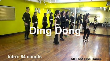 Ding Dong (by Laura Sway & Jo Conroy) - Line Dance (Improver Level)