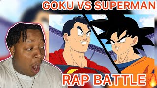 SSJ9K - Goku Vs Superman {RAP BATTLE!} REACTION‼️