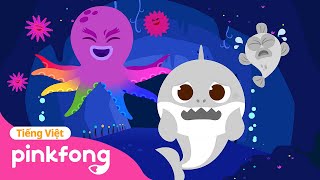 Màu Sắc Của Cá Mập Con Biến Đâu Mất Rồi? Bài Hát Sắc Màu Của Baby Shark Pinkfong Nhạc Thiếu Nhi