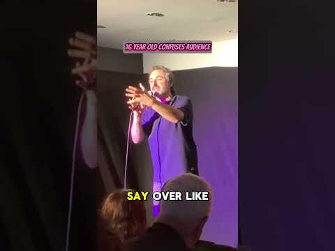16 YEAR OLD TOTALLY CONFUSES AUDIENCE WITH HIS 1st JOB