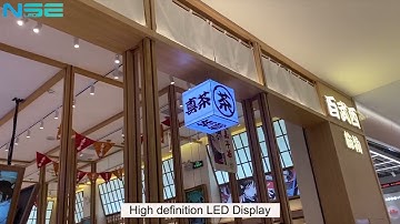 Indoor P2.5 Cube LED Display for Shopping Mall